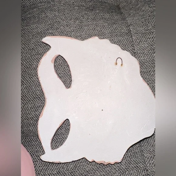 Vintage Pink Chalkware Fish Wall Plaque Set – 1950s Retro Bathroom Decor